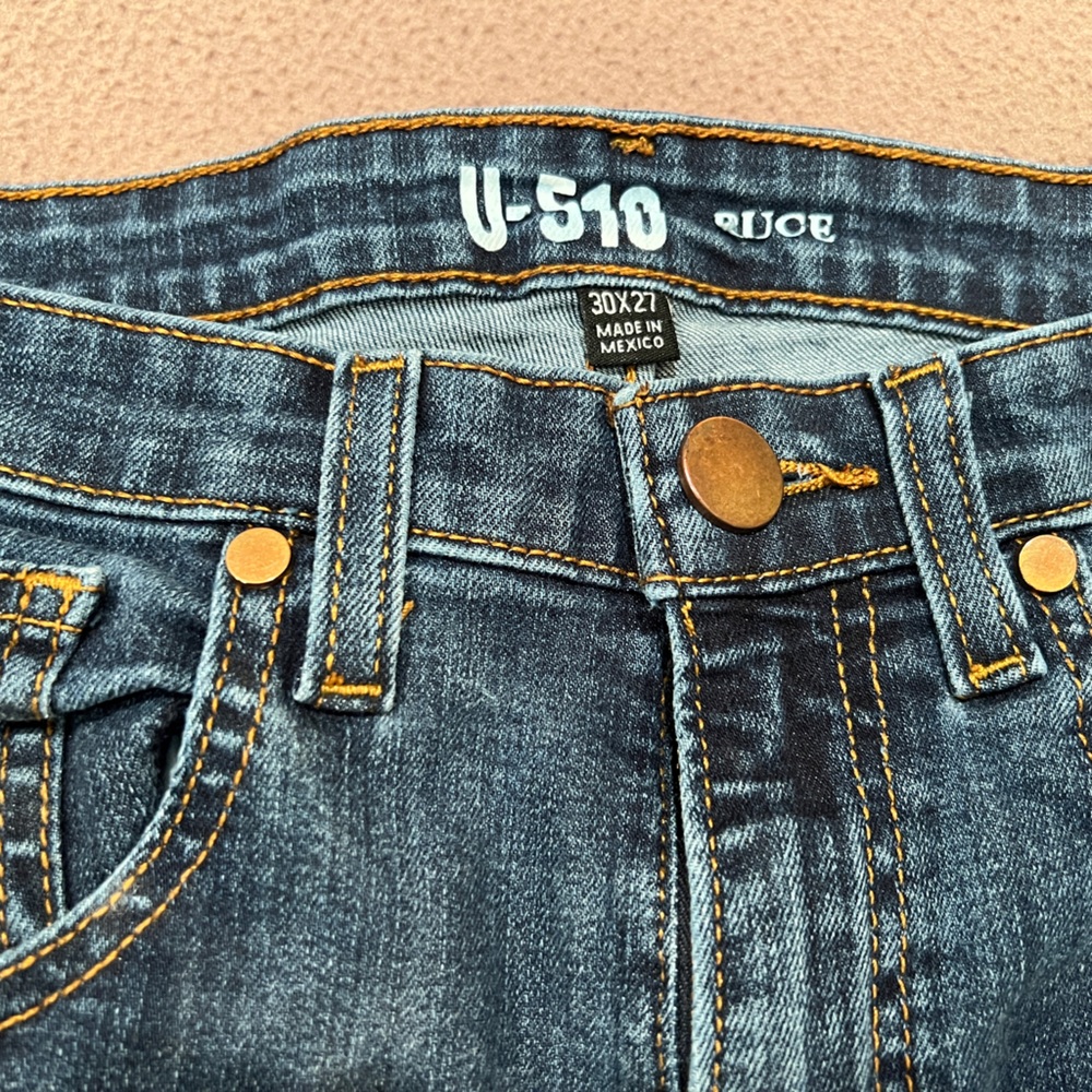 Amazing condition Under 510 Bruce style jeans 30 waist X 27 length